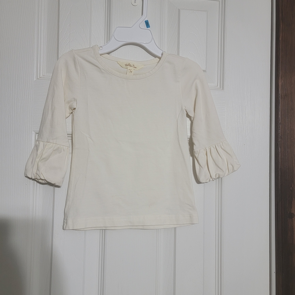 Matilda Jane Cream Long Sleeve Kids Top